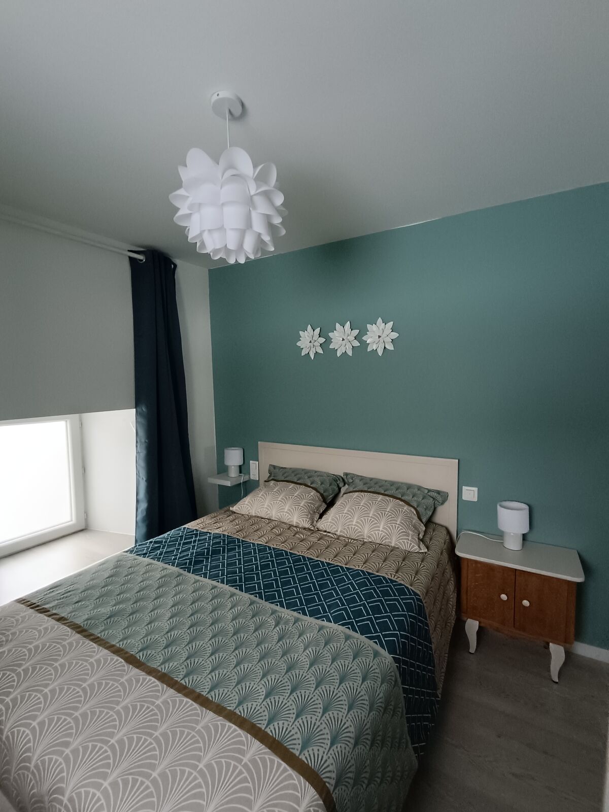 Chambre bleue de La Grange du Cros