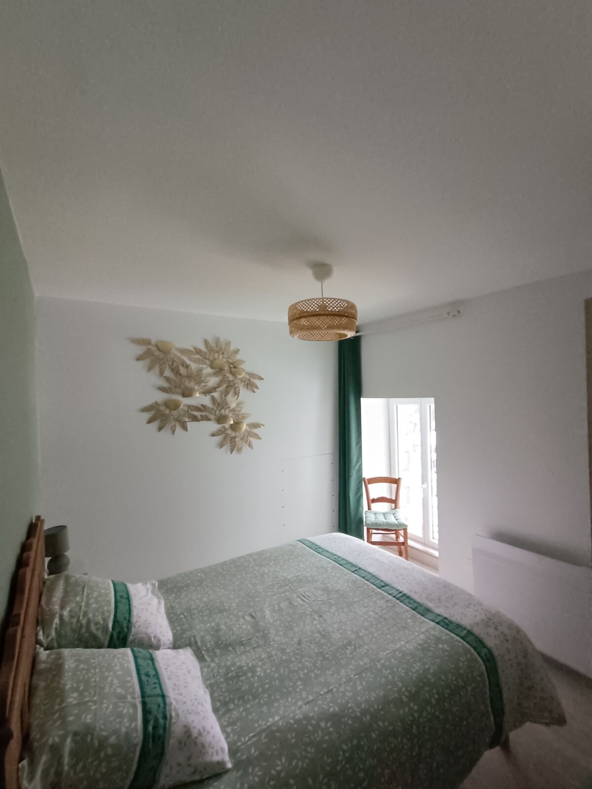 Chambre verte de La Grange du Cros